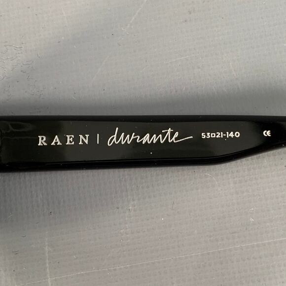 RAEN Durante Black Acetate Round Cat Eye Polarized Sunglasses - Picture 6 of 8